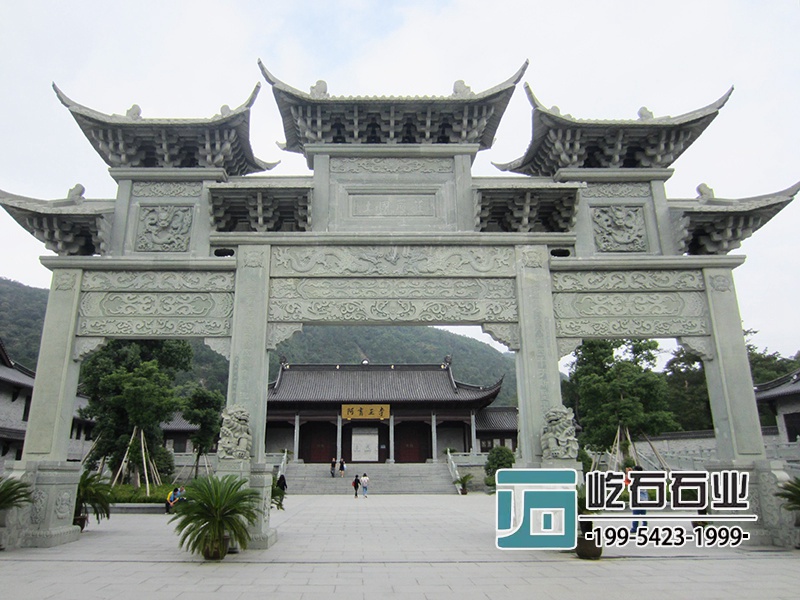 寺院石牌坊