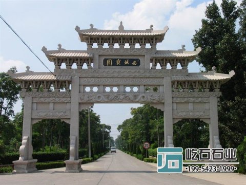 石牌坊的建筑意義以及石牌坊的制作結構