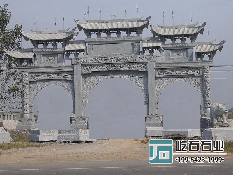 石雕門樓