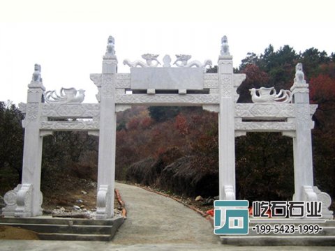 陵園石牌坊在選購時要注意的事項